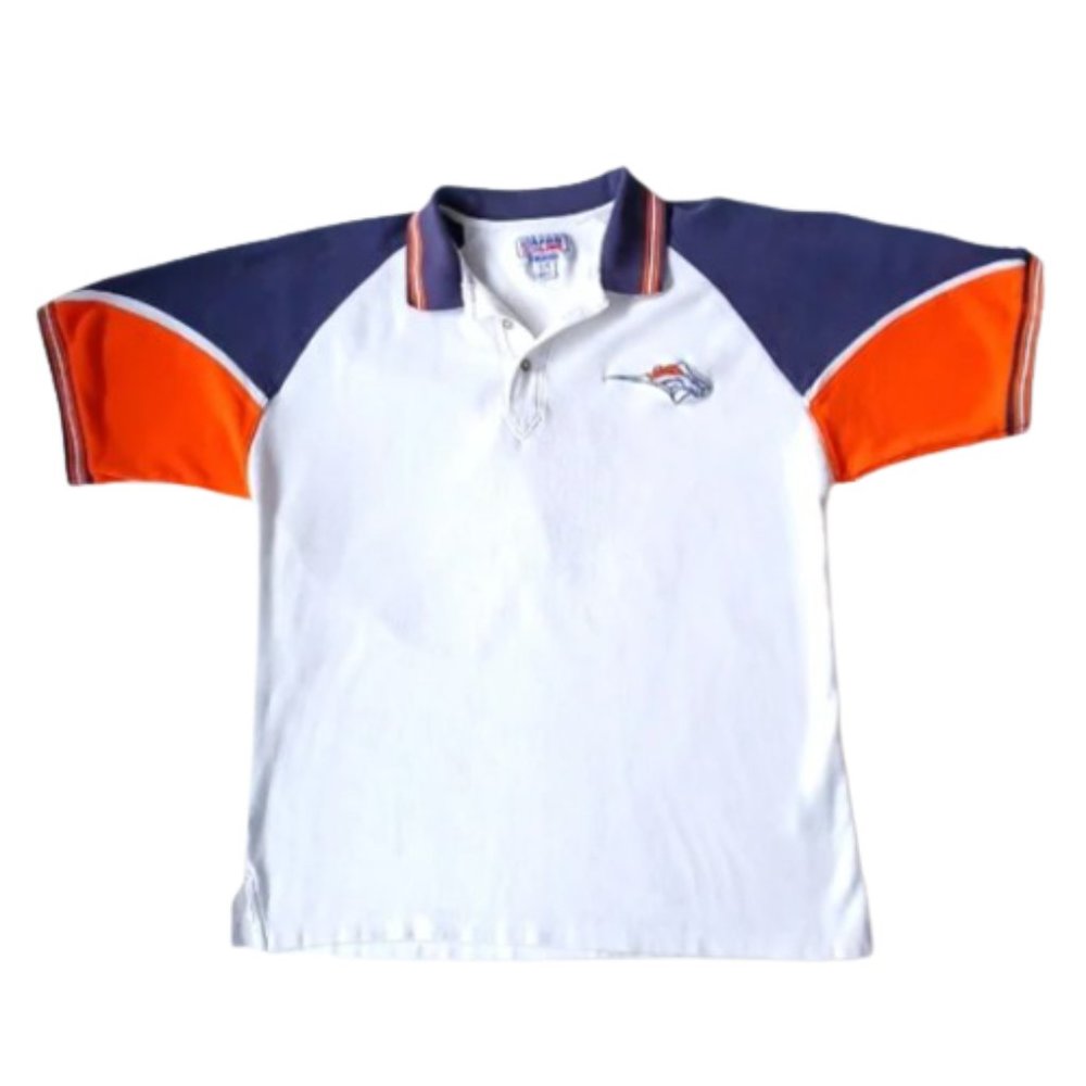 Denver Broncos Polo Shirt- Sz. Lrg